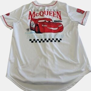 Disney Lightning McQueen Red and White Jersey